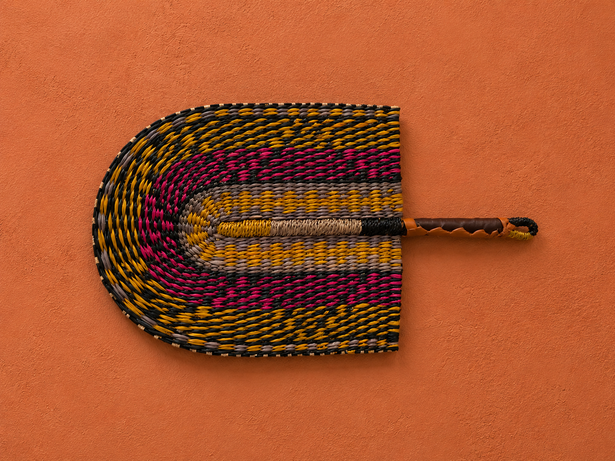 Bolga (wand)waaier multicolor