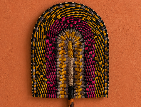 Bolga (wand)waaier multicolor