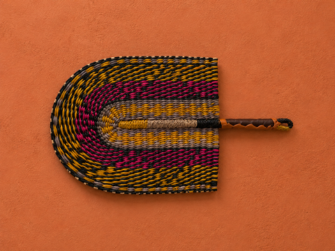 Bolga (wand)waaier multicolor